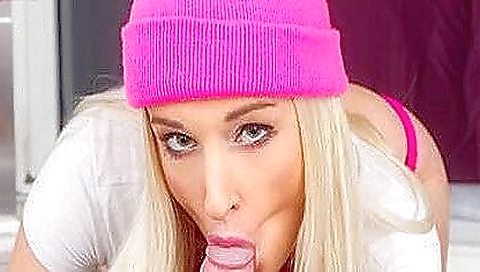 Sexy hottie makes her step fantasies very sweet and funny