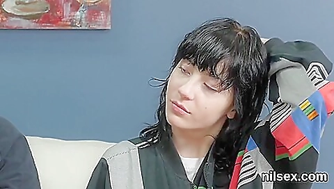 Brunette cast 18+ and a big ass in a big dick porn video