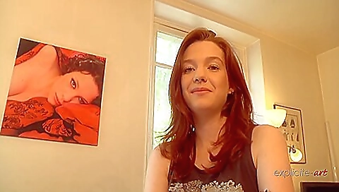 French teen 18+ tries porn - toy blowjob and pov sex