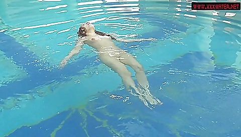 Romantic shower with big natural tits and small tits