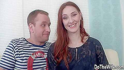 Sexy Redheaded Wife Irina Pavlova Fucks In Front Of Meek Cuck