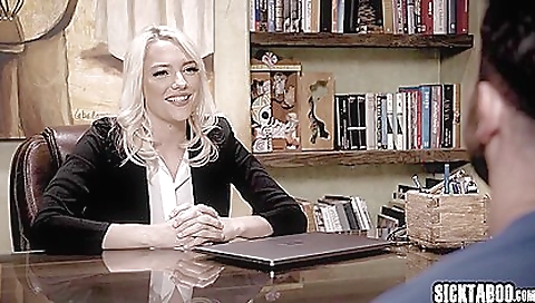 Hot video of a busty blonde enjoying deepthroat fucking