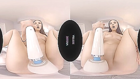 teens 18+ First High Powered Vibrator! With Jasmin Luv