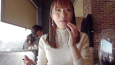 Creampied by her lover in amateur asian porn video