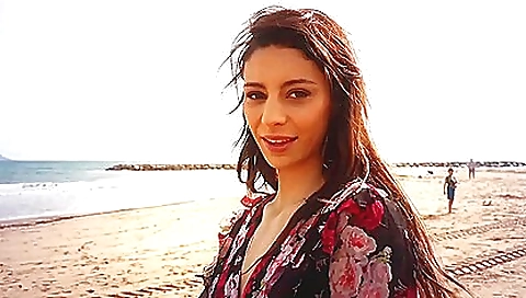 Hot and exciting casting with a facial and blowjob