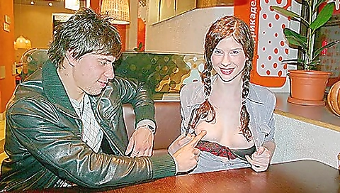 Beautiful assed milf sucks on a studs cock in a threesome