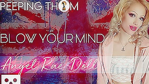 Blonde in black lingerie gets fingered in her bedroom