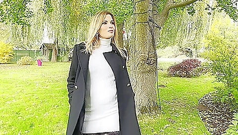 Busty hottie with big tits and round ass cast a facial