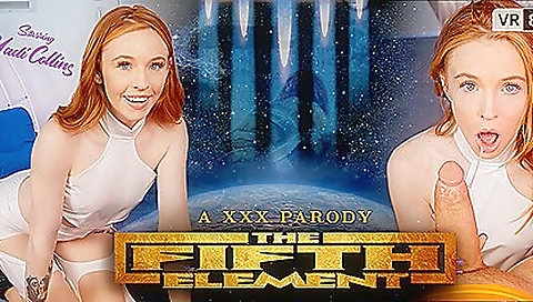 Sexy redhead in sexy cosplay is getting her pussy fucked