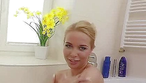 Sexy naked teen with small tits and legs in vr porn